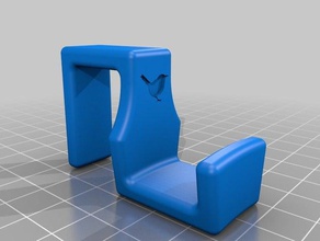 parametrik kanca organizasyon kap klip askı parametrric yararlı 3d print model - Mito3D