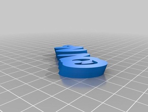 nombre de conn llaveros personalizado 3d print model - Mito3D