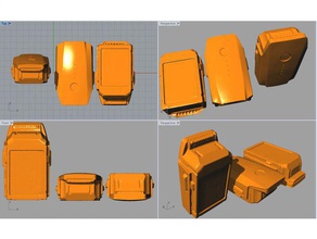 mavic pro de la batería exploración 3d print model - Mito3D