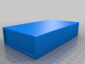 160x90x35plainbox electronics customized 3d print model - Mito3D