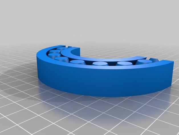 il mio personalizzato cuscinetti del generatore su misura 3D print model - Mito3D
