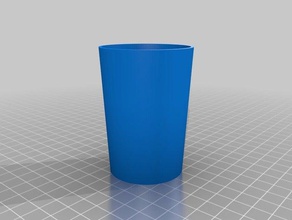 personalizado de vidrio cocina y comedor guía filamento taulman una copa vino 3d print model - Mito3D