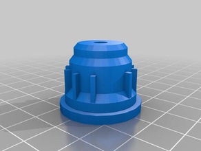 moen internen Wasserhahn Teil Bad 3d print model - Mito3D
