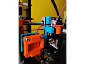 anet a8 modification de filaments chargeur Imprimante 3d extrudeuses 3d print model - Mito3D