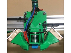 x carriage fan duct modified 3d printing 3d print model - Mito3D