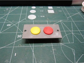 mini arcade botões eletrônica botão cabinet 3d print model - Mito3D
