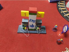 posto de gasolina brinquedos construção 3d print model - Mito3D
