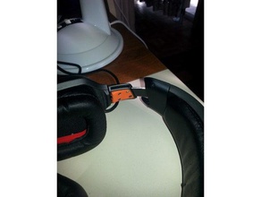 logitech g35 partes la música los auriculares 3d print model - Mito3D