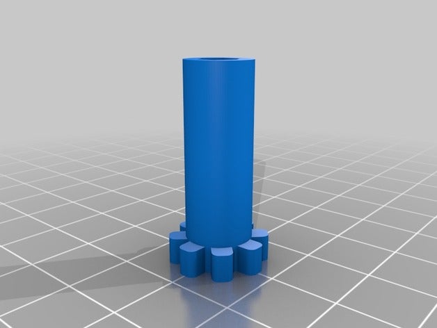 bed level adjuster 3d printer accessories leveling flsun cube nut 3D print model - Mito3D