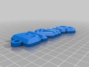 b-king Schlüsselanhänger - Organisation kundengebundene 3d print model - Mito3D