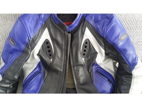 chaqueta de motociclista ventilación respiro la automoción 3d print model - Mito3D