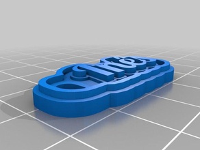 s keychains customized 3d print model - Mito3D