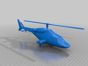 bell helicopter i veicoli l'elicottero 3d print model - Mito3D