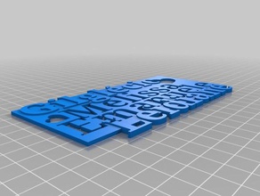 familia 3d baskı 3d print model - Mito3D
