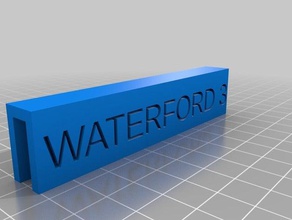 tag waterford 3d printers customized 3d print model - Mito3D