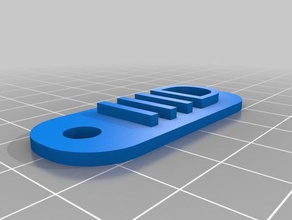 iiid Ende Schilder & logos kundengebundene 3d print model - Mito3D