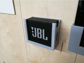 jbl go mount audio bluetooth speaker wall 3d print model - Mito3D