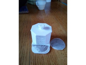 senseo caixa de cardridge comida e bebida 3d print model - Mito3D