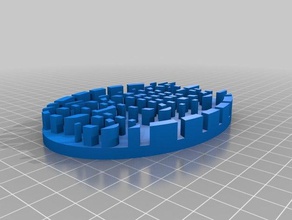 einfache parametrische Schwamm-Halter Küche und Esszimmer openscad parametric Waschbecken Schwamm 3d print model - Mito3D