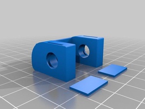 tensor de polea clon prusa Impresora 3d las piezas 3d print model - Mito3D