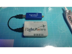 flightaware raspberry pi case electronics 3d print model - Mito3D