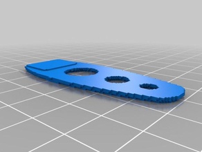 3d barra cuchillo clave de la 3d print model - Mito3D