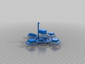 minecraft mumbo jumbo base de drone hermitcraft s4 L'impression 3d chiffres 3d print model - Mito3D