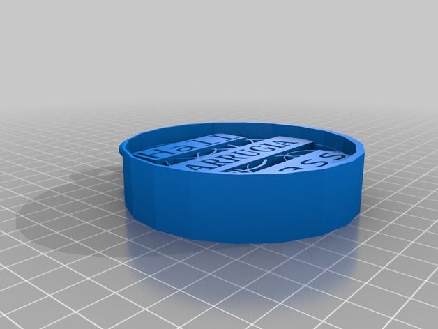 farrugia Halle-pass 3d-drucken 3D print model - Mito3D