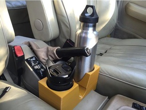 cup holder comfort seats bmw vehicles automotive center console e28 trim upgrade 3d print model - Mito3D