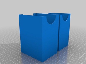 il mio personalizzato scatola di carta ccg magia - giocattolo & accessori gioco su misura 3d print model - Mito3D