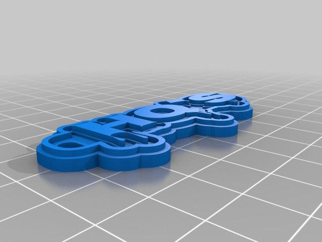 la sede del llavero nosifer llaveros personalizado 3D print model - Mito3D