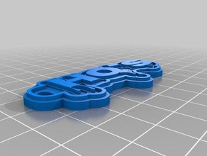 hq do keychain nosifer chaveiros personalizado 3d print model - Mito3D