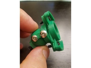 neopixel ring articulating mount electronics led holder raspberry pi 3d print model - Mito3D