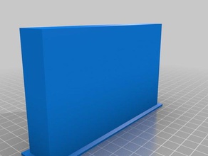 tappo recinzione pieno 1 - altezza 80 mm tools customized 3d print model - Mito3D