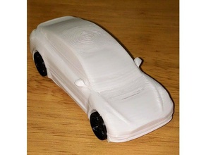 3 tesla model araç araba ölçek 3d print model - Mito3D