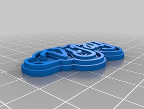 vijay llaveros personalizado 3d print model - Mito3D