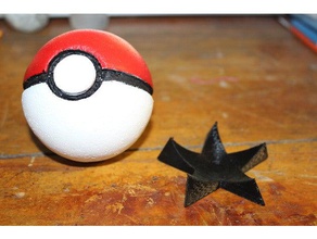 pokeball stand toy & game accessories 3d print model - Mito3D