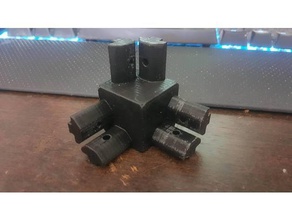 hipercubo evolución de la escuadra 30x30l i t tipo línea Impresora 3d las piezas 3030 diy 3d print model - Mito3D
