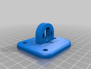 scalar style lead rod nut bracket 3d printer parts 3d print model - Mito3D