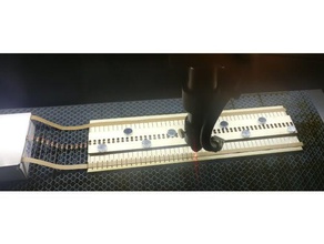 resistencia cortador de la plantilla máquina herramientas automatización cortadora láser el resistor 3d print model - Mito3D