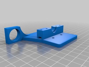e3d remixed anet a8 mount 3d printer parts 3d print model - Mito3D