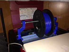 xyz davinci pro topside spool holder 3d printer parts 10 xyzprinting da vinci 3d print model - Mito3D