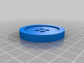 my customized button household supplies 3d print model - Mito3D