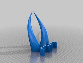 corna da diavolo razer kraken accessori auricolare 3d print model - Mito3D