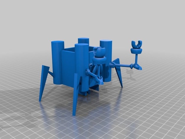 crab castle art 3D print model - Mito3D