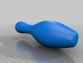 bowling-pin sport & im freien 3d print model - Mito3D