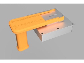 moai construir placa de aperto Impressora 3d acessórios 3dprinter peopoly sla 3d print model - Mito3D