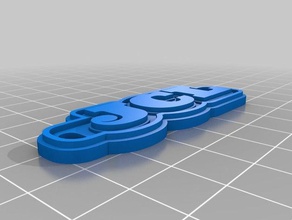 jcl1 llaveros personalizado 3d print model - Mito3D