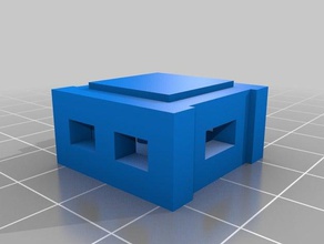 maison solide bâtiments et structures 3d print model - Mito3D