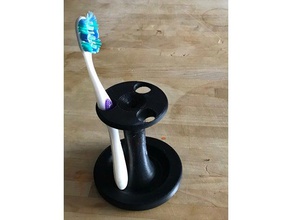 porte-brosse à dents la salle de bains 3d print model - Mito3D